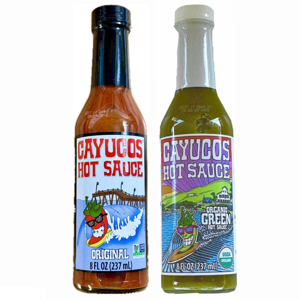 *  8 fl oz - Original & Organic Green * Combo 2 PACK * NEW SIZE * MADE IN CALIFORNIA