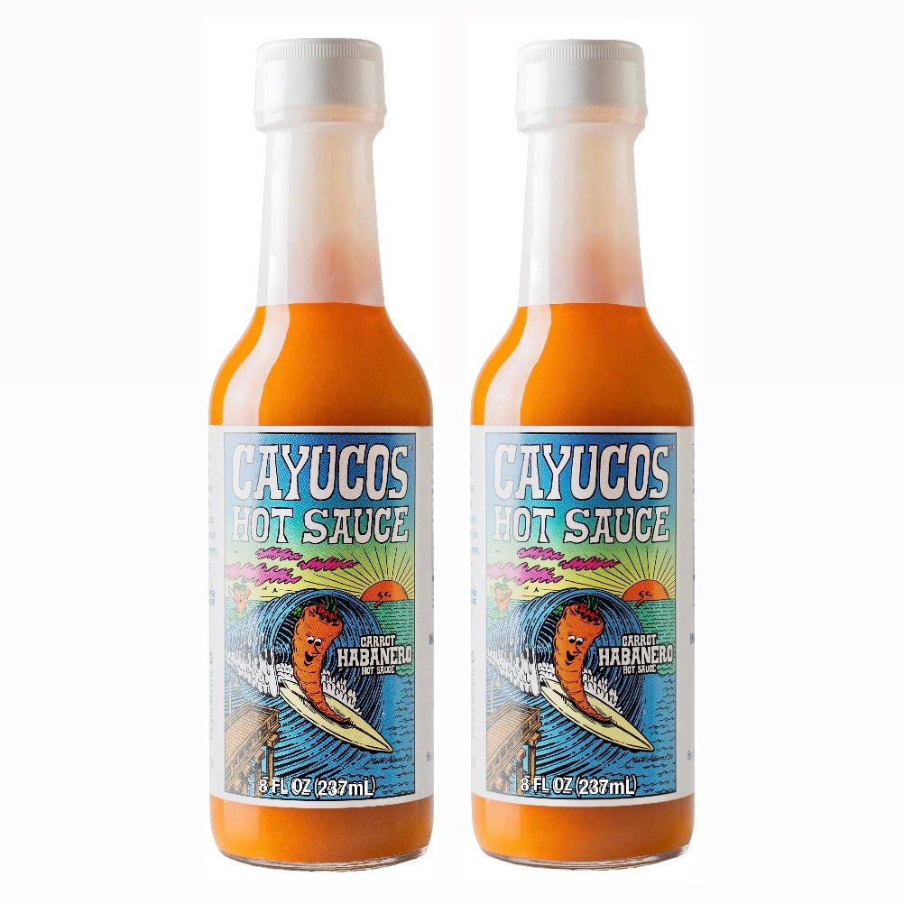 * 8 fl oz - Carrot Habanero - 2 pack -  NEW SIZE