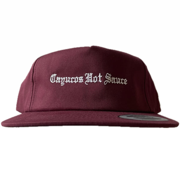 Cayucos Hat - Burgundy