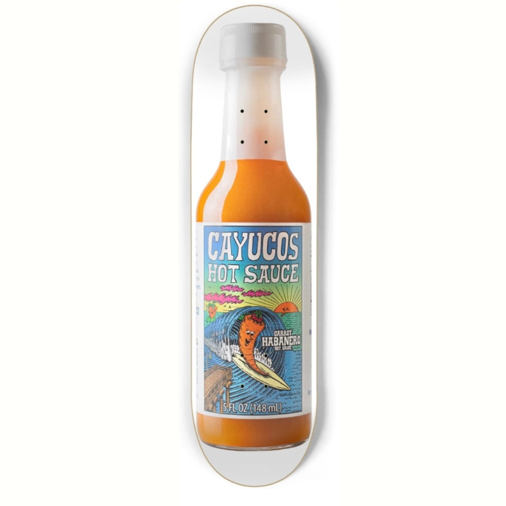 CAYUCOS HOT SAUCE® Skateboard Deck