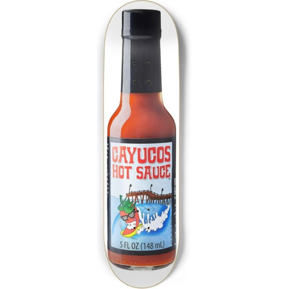 CAYUCOS HOT SAUCE® Skateboard Deck