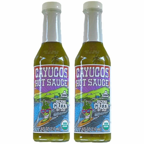 * 8 fl oz Organic Green * 2 pack * NEW SIZE *