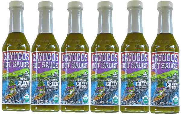 * 8 fl oz Organic Green * 6 pack * NEW SIZE *