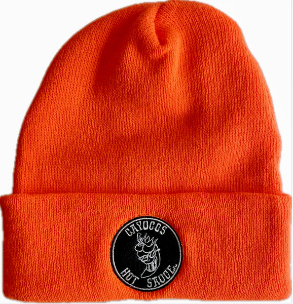Cayucos Beanie - Habanero Orange