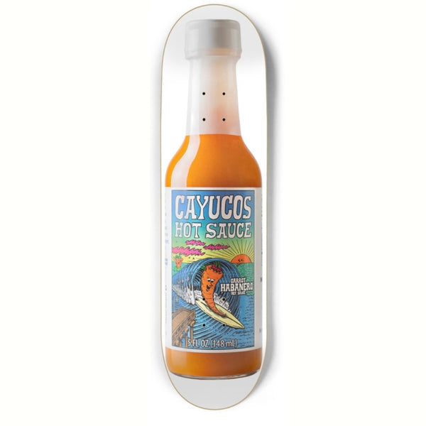 CAYUCOS HOT SAUCE® Skateboard Deck