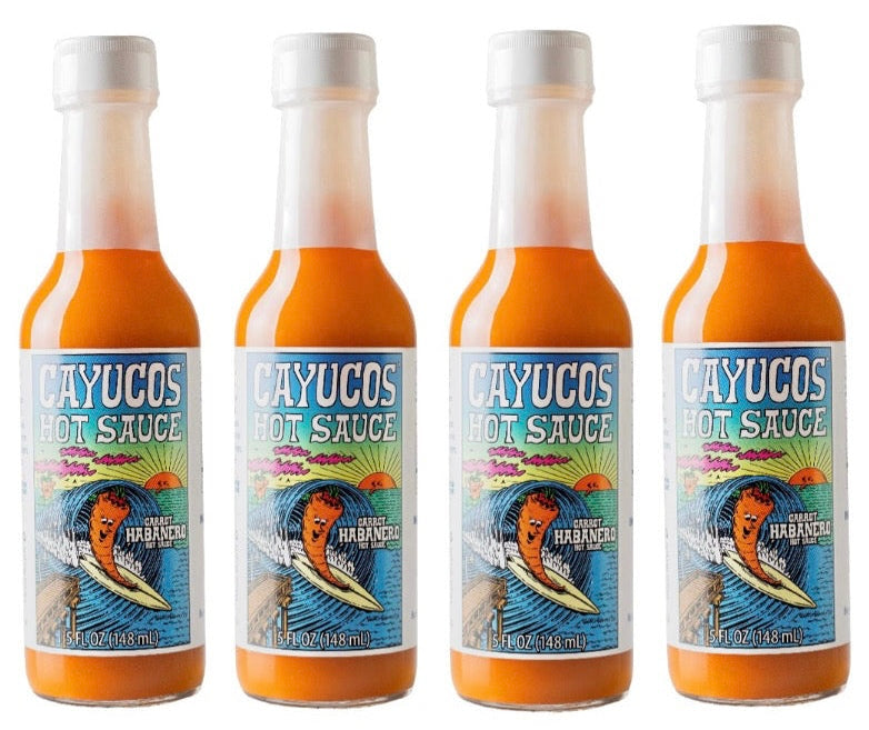 * 8 fl oz - Carrot Habanero - 4 pack - NEW SIZE