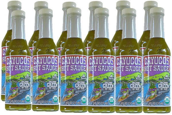 * 8 fl oz Organic Green * NEW SIZE * 12 Pack