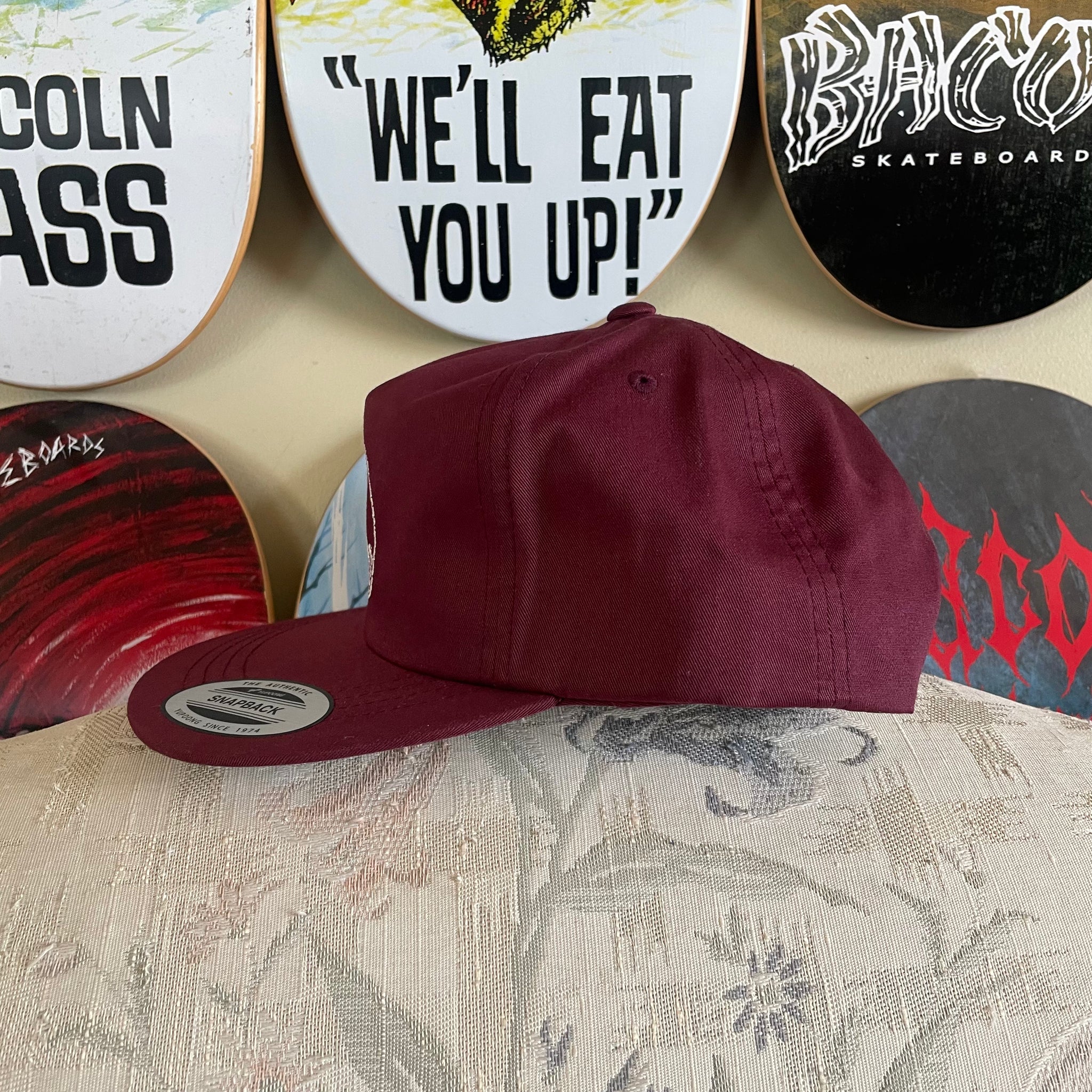 Cayucos Hat - Burgundy